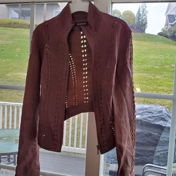bebe Jackets & Blazers - Bebe Leather Jacket